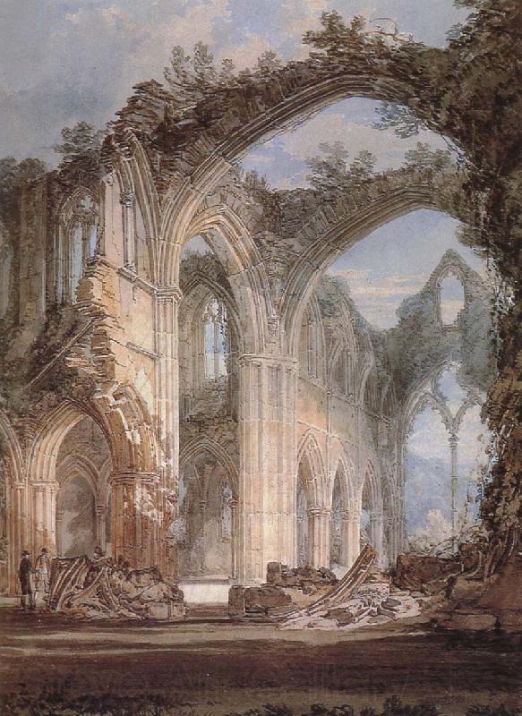 Joseph Mallord William Turner Interior Ruin Spain oil painting art